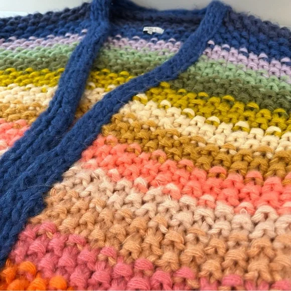 Anthropologie Colorful Knit Cardigan - Picture 10 of 13